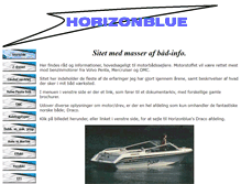 Tablet Screenshot of horizonblue.dk